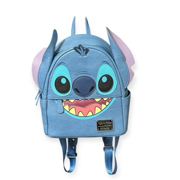 Disney Parks Exclusive Loungefly Stitch Backpack Bag Lilo & Stitch Authentic Fun - Picture 11 of 11
